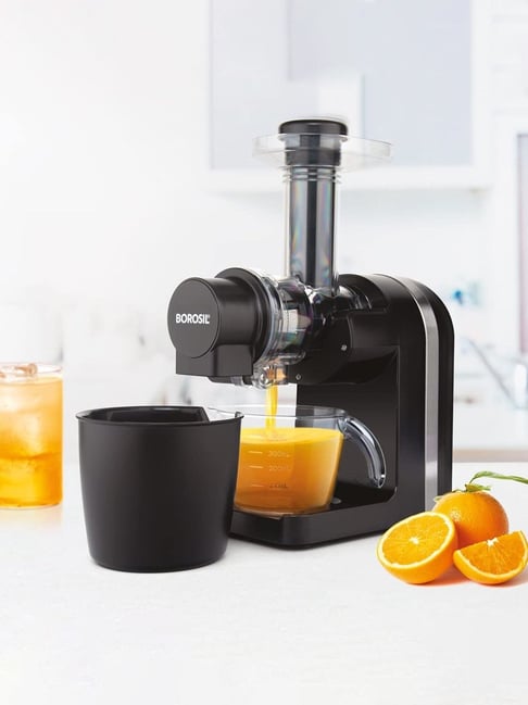 Borosil Stainless Steel Mixer Grinder Blender Black