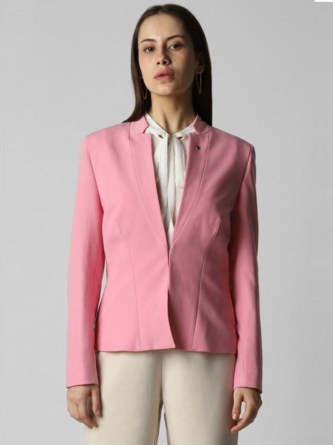 Van Heusen Pink Regular Fit Blazer-picture-30