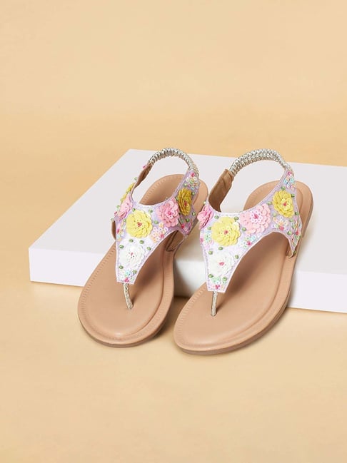 Pantaloons Junior Girls Multicolor Casual Wear Sandal