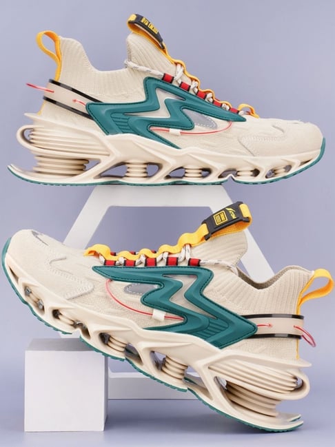 Atom Men's Spring Edge Alpha Beige Running Shoes