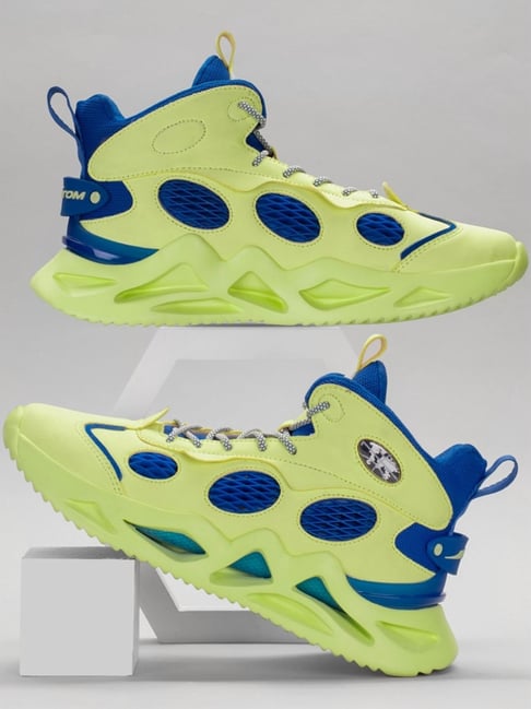 Atom Men's NightWalker Green Running Shoes