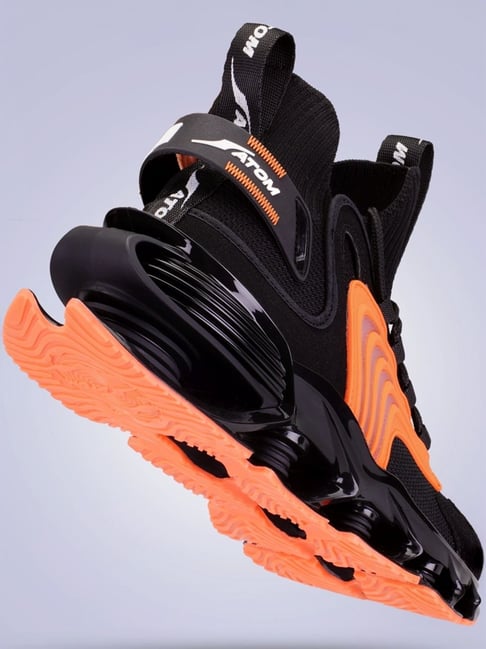 Atom Men's Spring Edge Alpha 1 Black Running Shoes