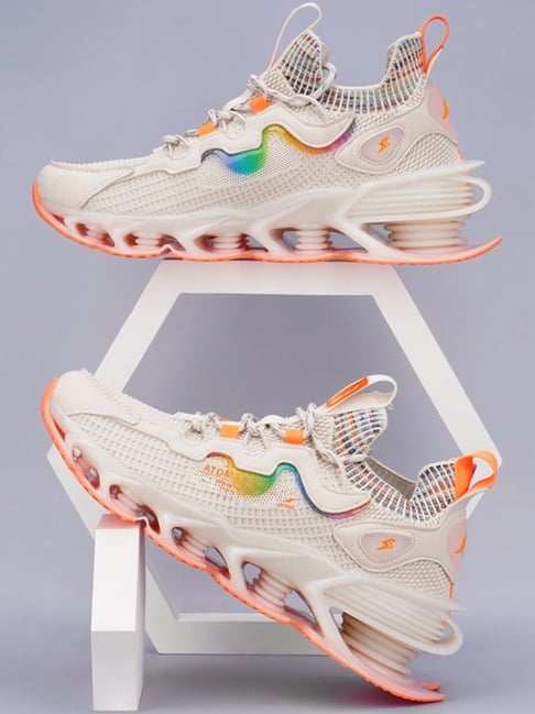 Atom Men's Spring Edge Alpha Beige Running Shoes