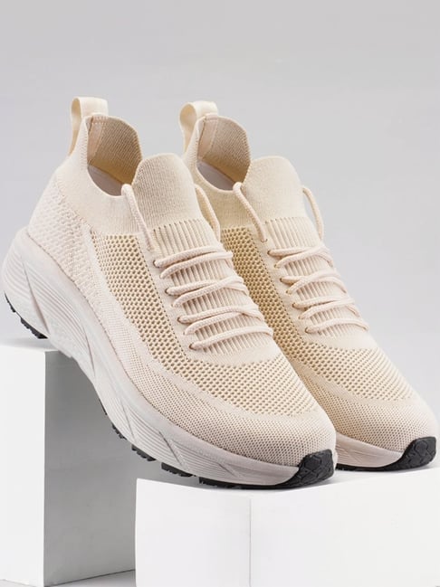 Atom Men's Ultimate Beige Running Shoes