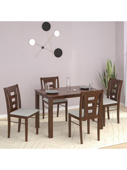 Nilkamal Set Of Dining Table Chairs Nilkamal Shahenshah Kross