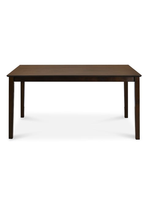 Buy Nilkamal Tivoli Brown Solid Wood Seater Dinning Table set at