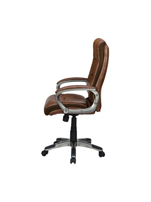Chair With Best Brown Leather Office Chair Nilkamal Brown Office