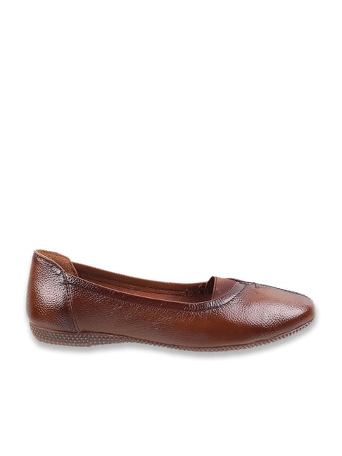 Metro Women's Rust Flat Ballets-picture-31