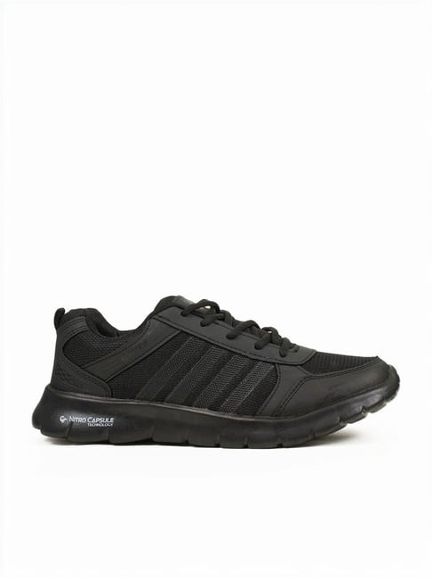 Asian Men's Black Running Shoes-picture-36