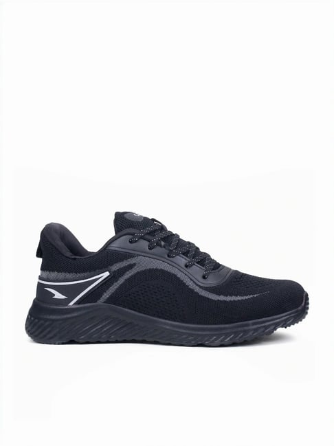 Asian Men's Black Running Shoes-picture-21