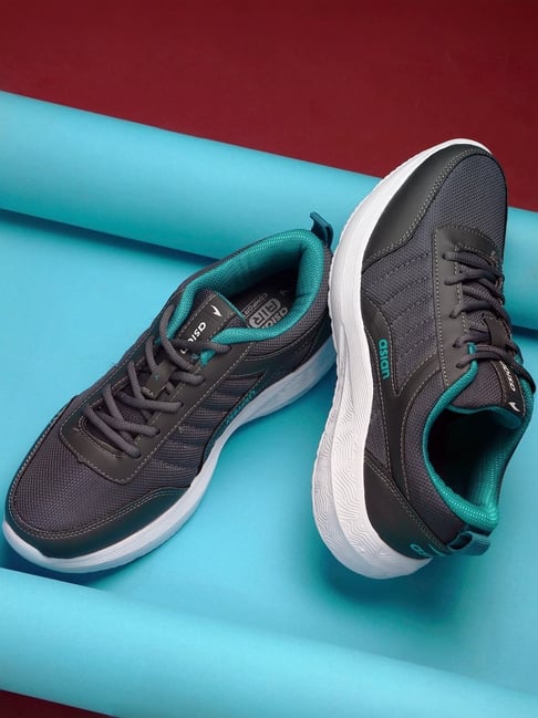 Asian Men's Grey Running Shoes-picture-34