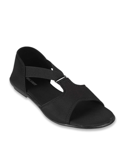 Walkway Women's Black Casual Sandals-picture-37