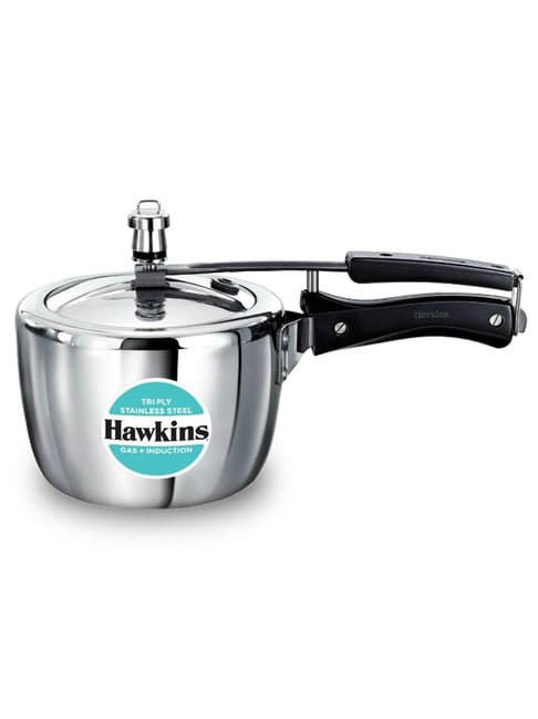 Hawkins Silver Stainless steel Pressure Cooker (2.5 L)