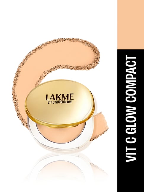 Lakme Vit C Superglow Compact Sand 16 - 8 gm