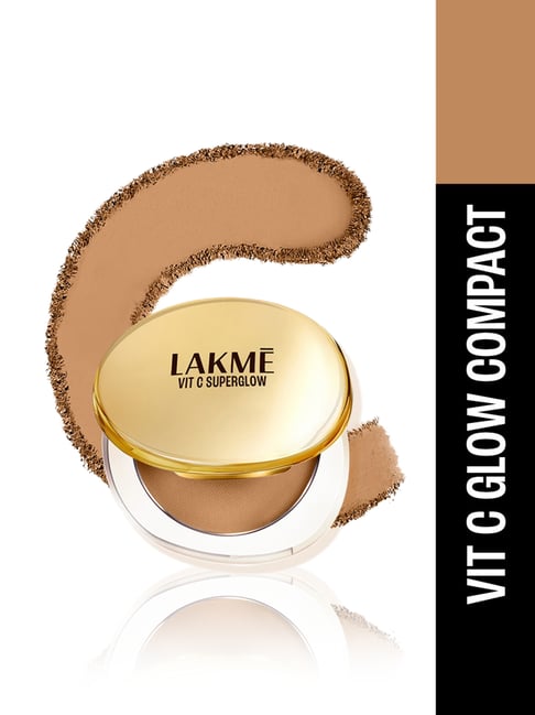 Lakme Vit C Superglow Compact Walnut 38 - 8 gm-picture-48