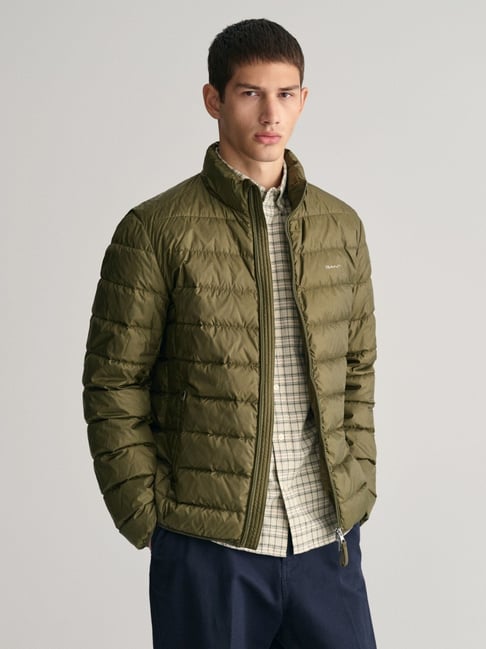 Gant Green Regular Fit Quilted Jacket