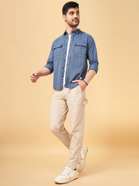 Khaki Pants Blue Matching Pant Best Formal Shirts And Pant Colour