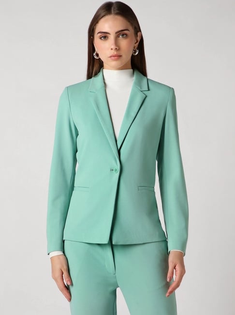 Van heusen green blazer sale