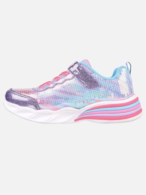 Sneaker Skechers Childrens Power Petals Trainers Skechers Power