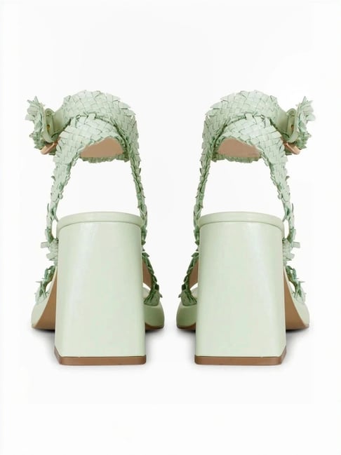 Saint G Women's Hannah Aqua Ankle Strap Sandals