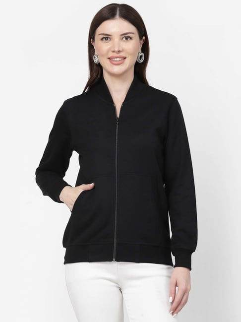 Kalt Black Regular Fit Jacket-picture-34