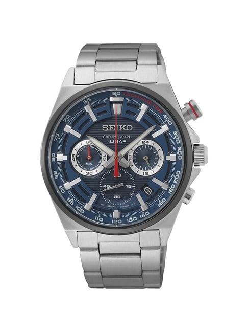 Seiko SSB407P1 Discover More Chronograph Watch for Men