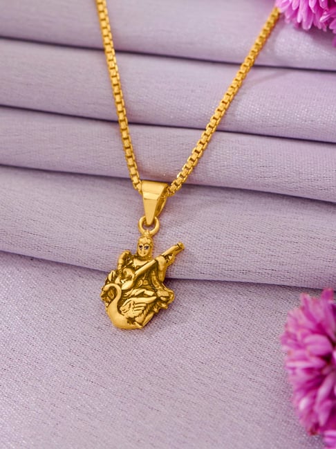 P.N.Gadgil Jewellers 22 Karat (916) BSI Gold Religious Pendant-image-28