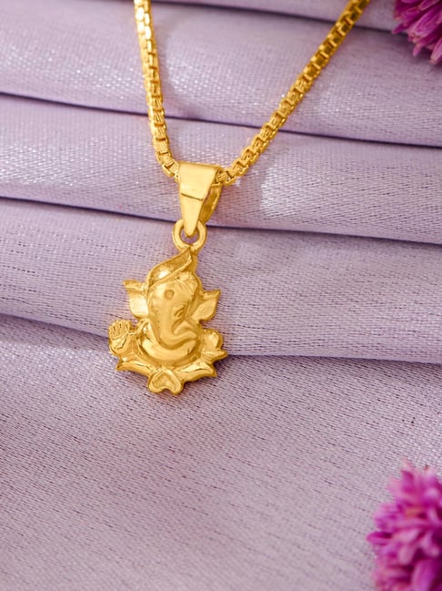 P.N.Gadgil Jewellers 22 Karat (916) BSI Gold Religious Pendant-image-13