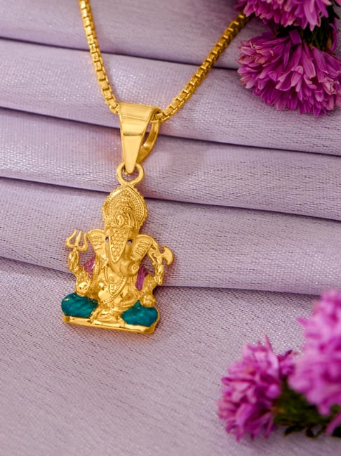 Buy Jewellers 22 Karat (916) BSI Gold Alphabet Pendant