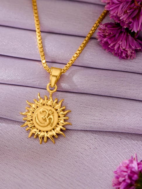 P.N.Gadgil Jewellers 22 Karat (916) BSI Gold Religious Pendant