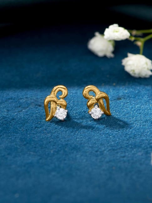 P.N.Gadgil Jewellers 22KT (916) BSI Gold Earring For Kid