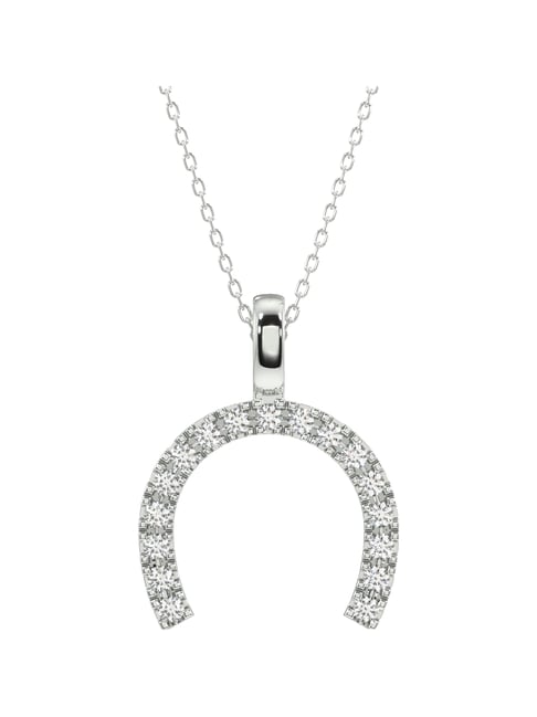 Rose Gold Horseshoe Necklace Kay Jewelers Buy Silvermist 925