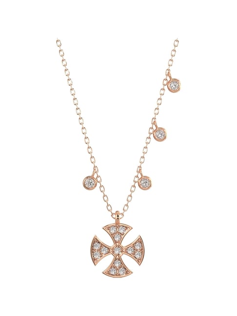 Buy Silvermist 925 Silver Cross Your Heart Pendant Necklace Online