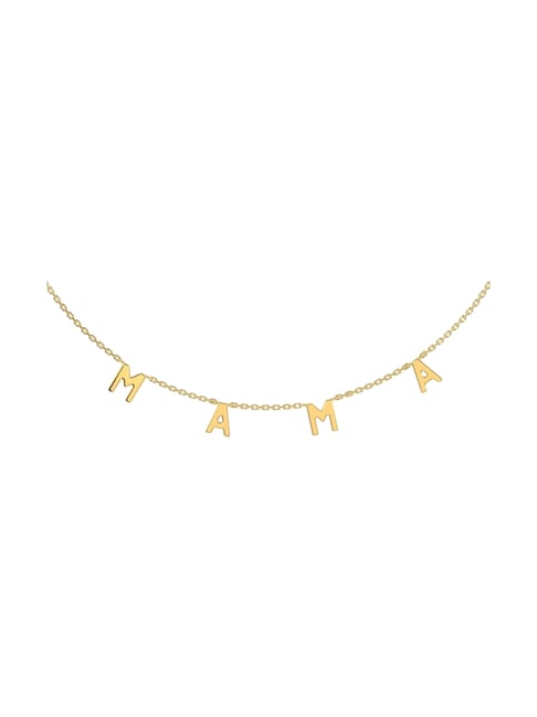 Silvermist 925 Sterling Silver Mama Link Necklace for Women & Girls