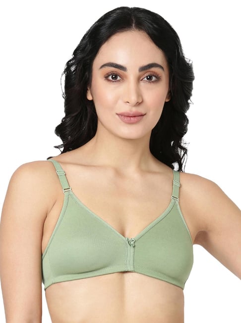 BLOSSOM Light Green Full Coverage T-Shirt Bra-picture-18