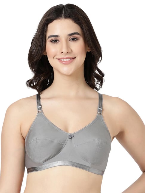 BLOSSOM Grey Full Coverage Full Coverage Bra-picture-39