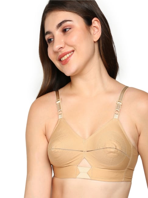 BLOSSOM Beige Full Coverage Everyday Bra