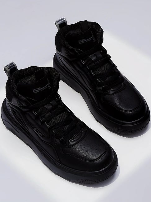 Buy Spykar Men's Vasco Black Casual Sneakers for Men at Best Price
