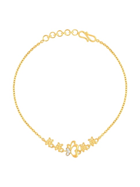 Malabar Gold & Diamonds 22k (916) BIS hallmark Yellow Gold Bracelet for Women