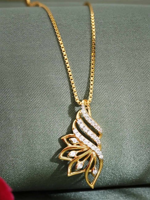 Buy Malabar Gold and Diamonds 22k (916) BIS Yellow Gold Pendant