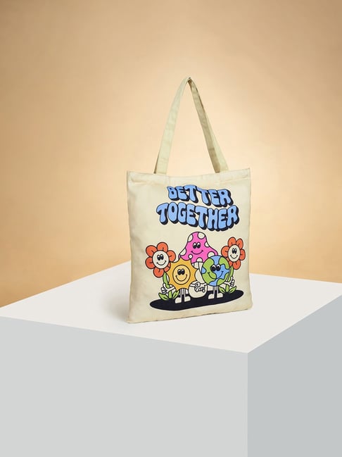 Forever Glam by Pantaloons Pink Printed Medium Tote