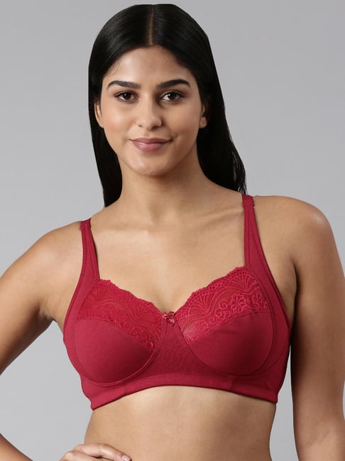 BLOSSOM Red Full Coverage Shaper Bra-picture-16