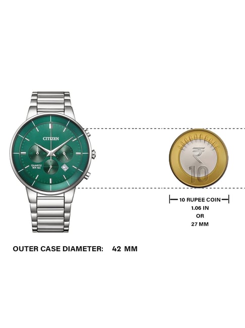 ジョン Buy Citizen Quartz Gents Chronograph Watch Black Dial - AN8218-54E