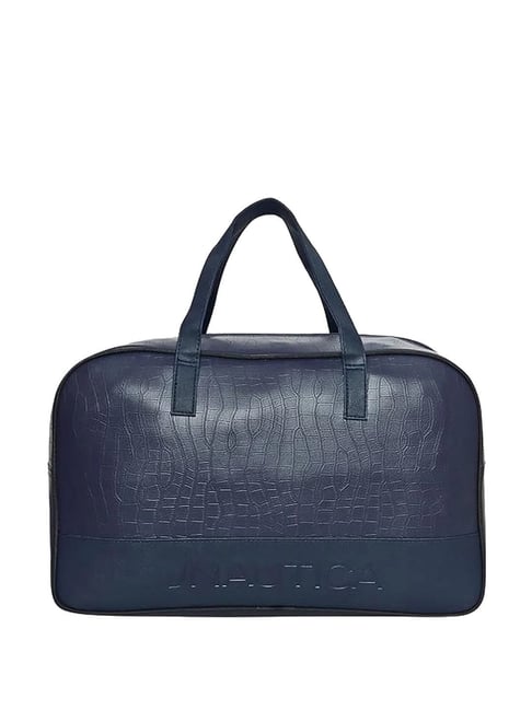 Nautica Navy Blue Medium Duffle Bag-picture-10