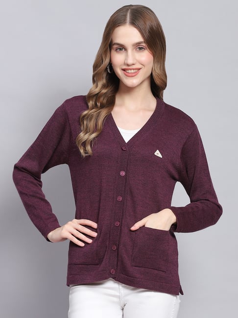 Monte Carlo Wine Wool Cardigan-picture-20