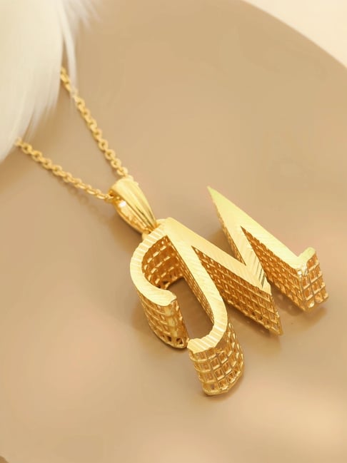 Buy Malabar Gold and Diamonds 22k (916) BIS Yellow Gold Pendant - Main Image