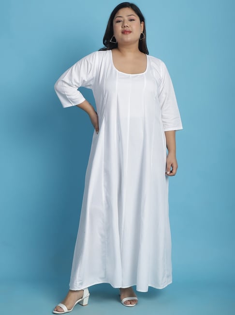 theRebelinme White Maxi Dress