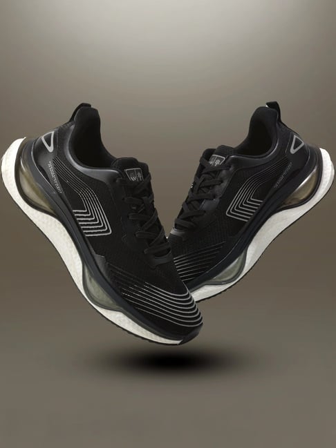 Woodland Men's Black Running Shoes-picture-41