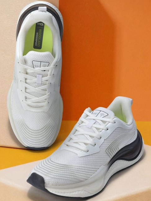 Woodland Men's White Running Shoes