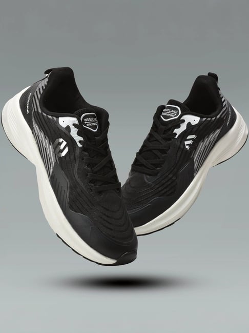 Woodland Men's Black Running Shoes-picture-12